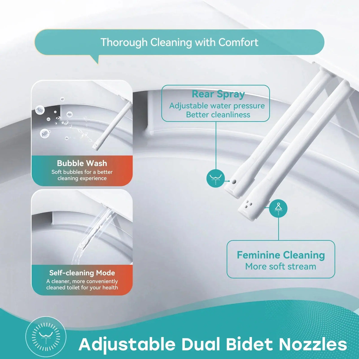 Unique HOROW T30 Bidet Toilet