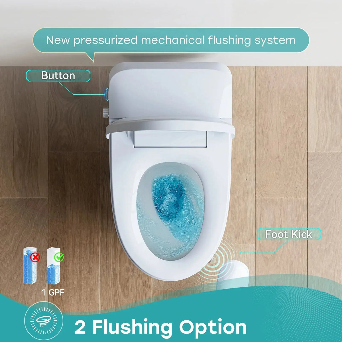 Unique HOROW T30 Bidet Toilet