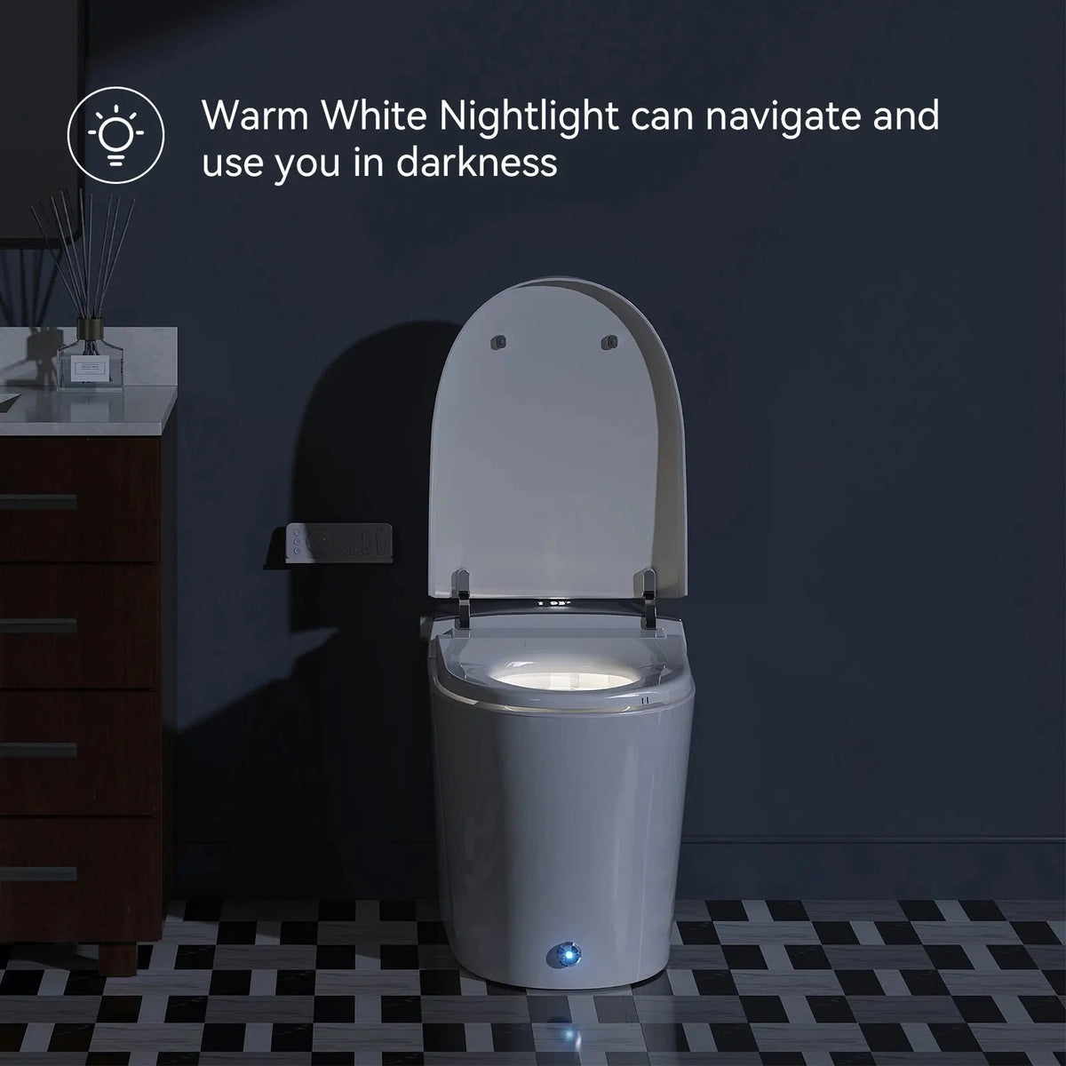 HOROW T03PL Bidet Toilet with Hands-Free & Auto Flush